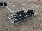 2023 36in Auger with 2 Bits Skid Steer Attachment