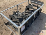 2023 72in Grapple Bucket Skid Steer Attachment