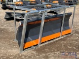 2023 84in Dozer Blade Skid Steer Attachment