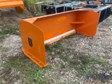 84in Snowplow Skid Steer Attachment