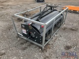 2023 76in Roller Skid Steer Attachment