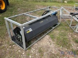 2023 72in Rotary Tiller Cultivator Skid Steer Attachment