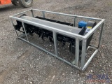 72in Tiller Skid Steer Attachment