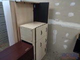 Light Wood Cabinet/ Hutch