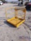 Forklift Collapsible Safety Cage Man Basket