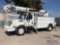 2011 International Durastar 4300 Altec DM47BR Insulated Digger Derrick Truck