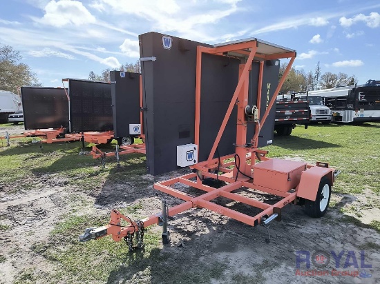 2017 K-K Solar Towable Message Board