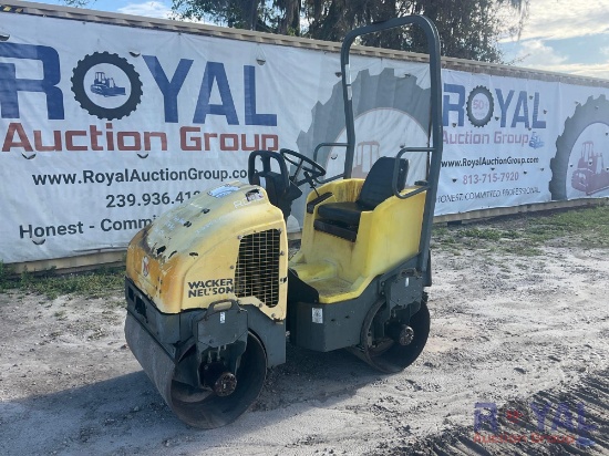 2015 Wacker Neuson RD12A Tandem Vibratory Roller
