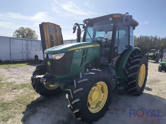 2017 John Deere 5100M 4x4 Flail Mower Utility Tractor