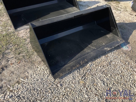 2024 60in Skid Steer Bucket Attachment