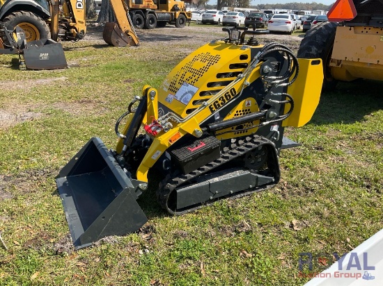 2024 EGN EG360 Stand On Mini Track Loader Skid Steer