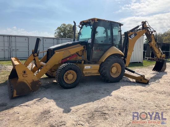 2007 Caterpillar 420E Extendahoe Loader Backhoe