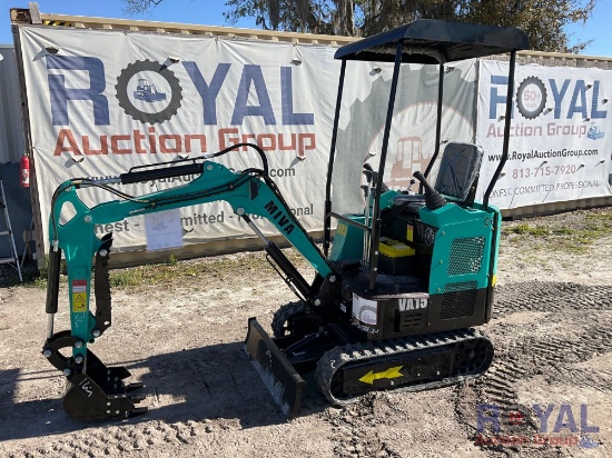 2024 Miva VA15 Mini TrackExcavator