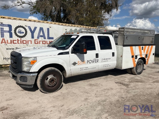 2016 Ford F350 Crew Cab Service Truck