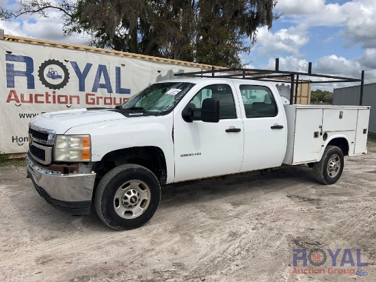 2013 Chevrolet Silverado Crew Cab Service Truck