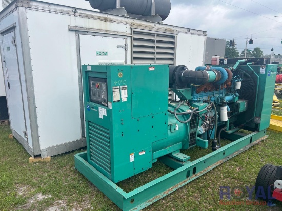 Cummins DFCE-5673767 400KW Generator with Enclosure