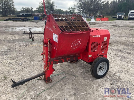 Whiteman WM90SH8 S/A Tow Behind Concrete Mixer