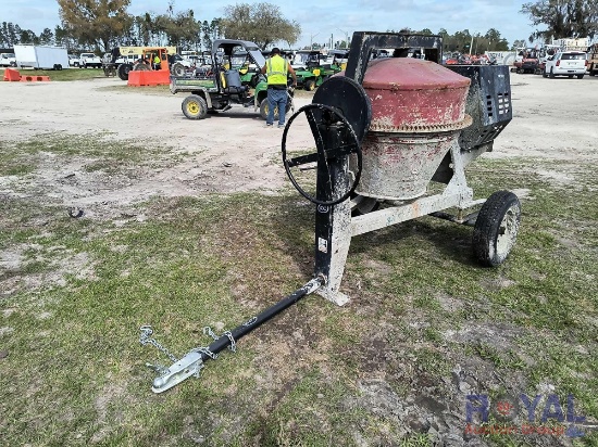 2014 Toro Concrete Mixer S/A Towable Trailer