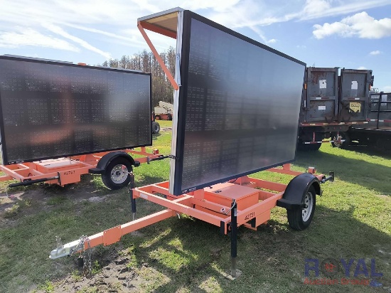 2018 K-K Solar Towable Message Board