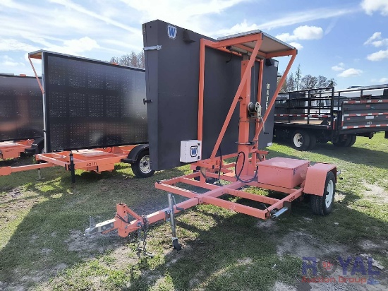2017 K-K Solar Towable Message Board