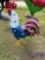 3ft Rooster Lawn Art