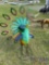 Peacock Lawn Art