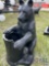 Bear with Stump Lawn Art