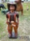 Cowboy Wooden Art