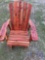 Red Cedar Glider Chair