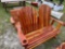 Red Cedar Glider Bench