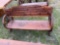 Wooden Wagon Wheel Bench