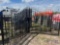 20ft Gate Wrought Iron - Single Deer Head
