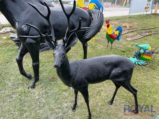 Deer Lawn Art