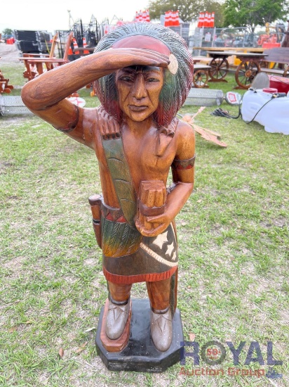 Native American Wood Art