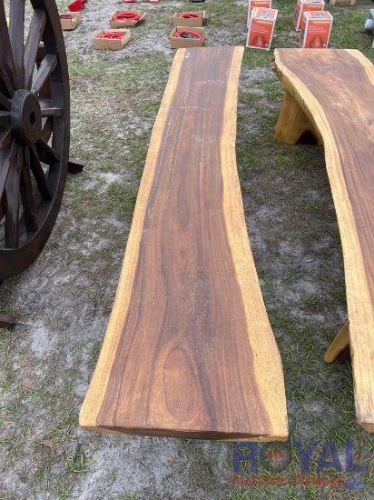 8ft Teak Wood Bench