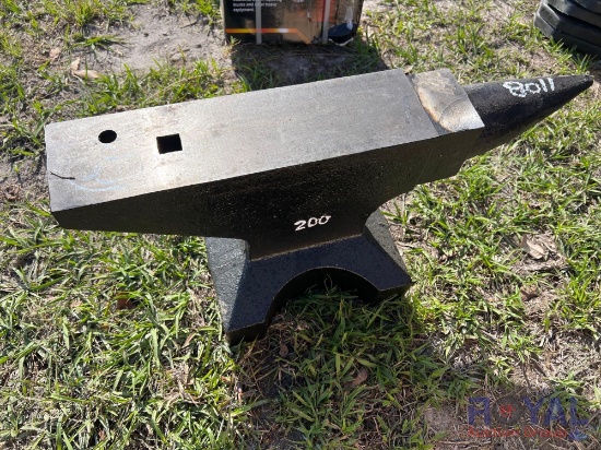 2024 200LB Cast Iron Anvil