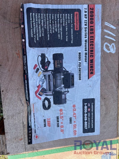 2024 Paladin 200000lb. Electric Winch