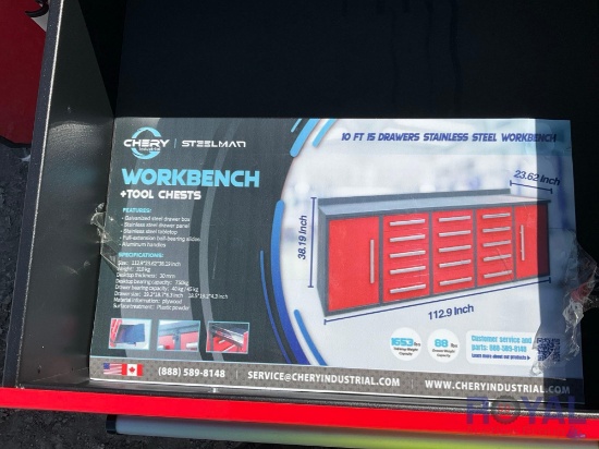 2024 Chery Steelman 15 Drawer Work Bench