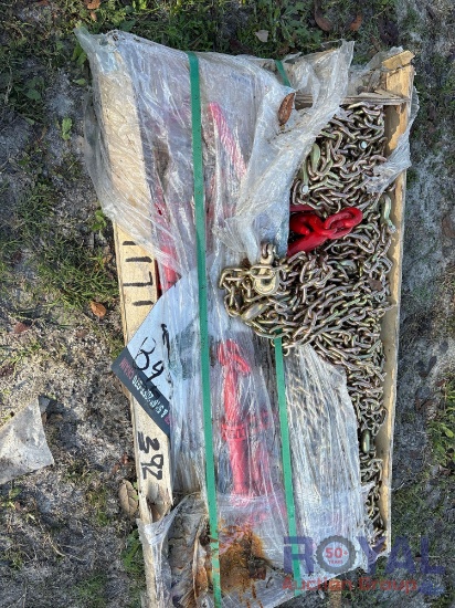 2024 Pallet 5/16 Chains and Binders