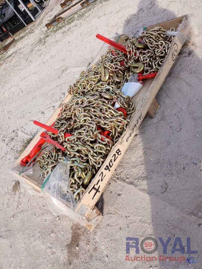 2024 Pallet of 3/8 Chains and Binders