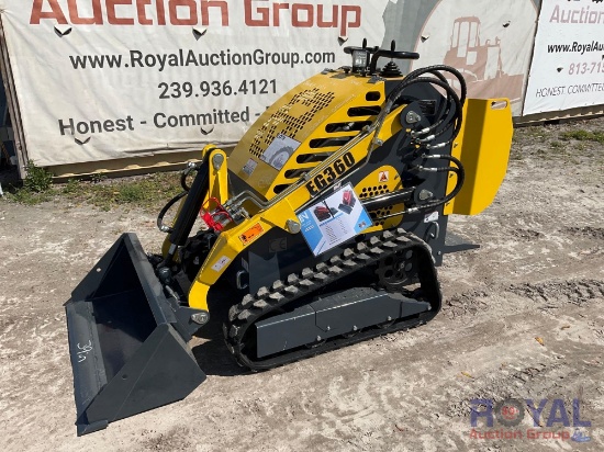 2024 EGN EG360 Stand On Mini Track Loader Skid Steer