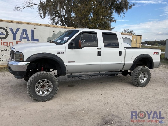 2004 Ford F350 4x4 Crew Cab Pickup Truck