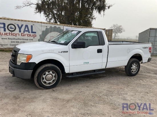 2014 Ford F150 4X4 Pickup Truck