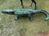 Alligator Lawn Art