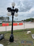 Dolphin Lamp Post