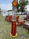 Shell Gas Pump Art