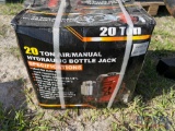 2024 20 Ton Air/Manual Hydraulic Bottle Jack