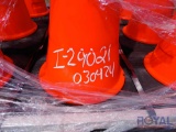 250 Units 75CM PE Reflective Traffic Cones
