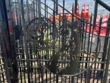 20ft Wrought Iron Gate Horse Design