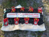 2024 Pallet of 5/16in 7ft G80 Chain Sling Double